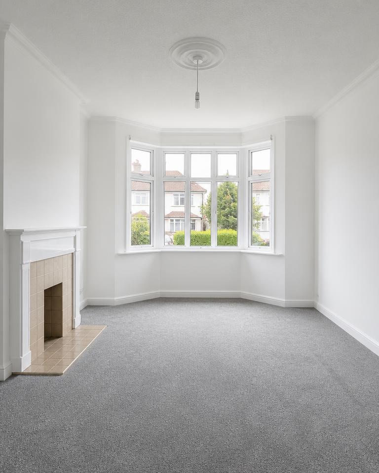 4-bed semi, Sutton, after the work
