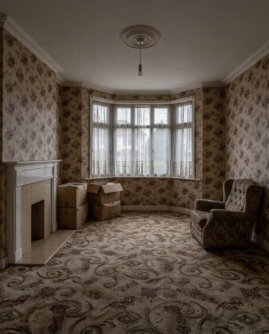 4-bed semi, Sutton, before the work